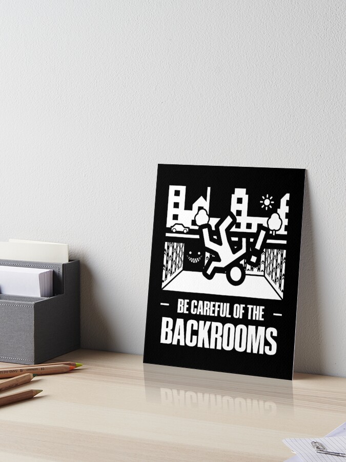 Noclipping Into The Backrooms (White) Spiral Notebook for Sale by  StarcallFanarts