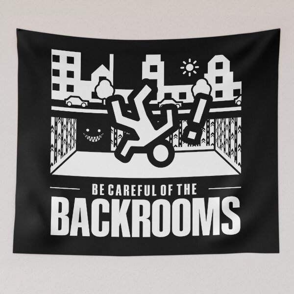 Item preview, Noclipping Into The Backrooms (White) designed and sold by StarcallFanarts.