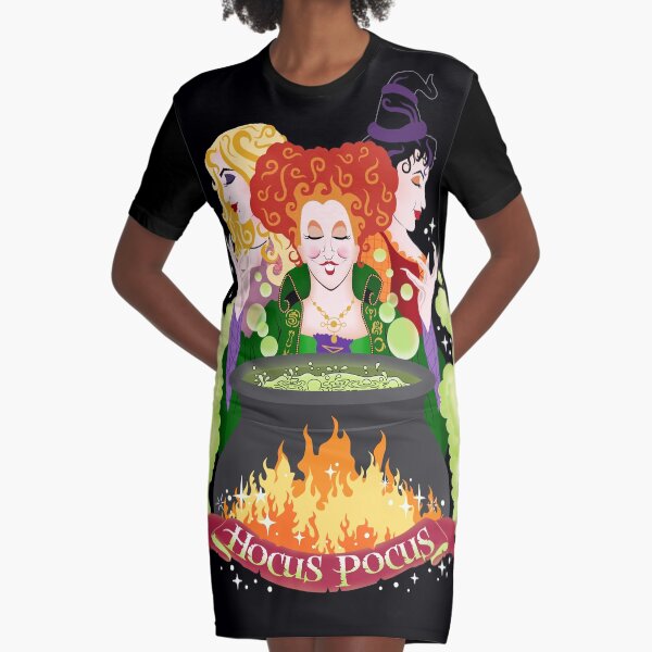 Hocus Pocus Graphic T-Shirt Dress