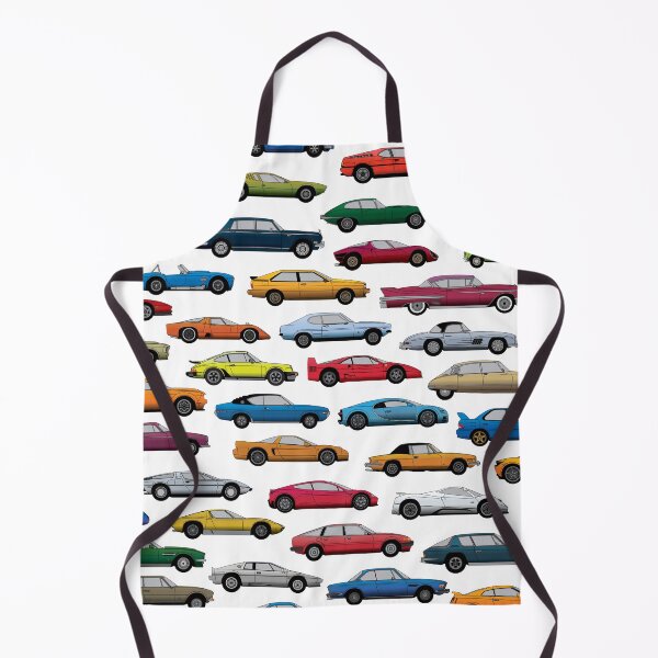 Item preview, Many Car Collection Items - Poster Print - Historic Art Car Poster Illustration designed and sold by Billers Art.
