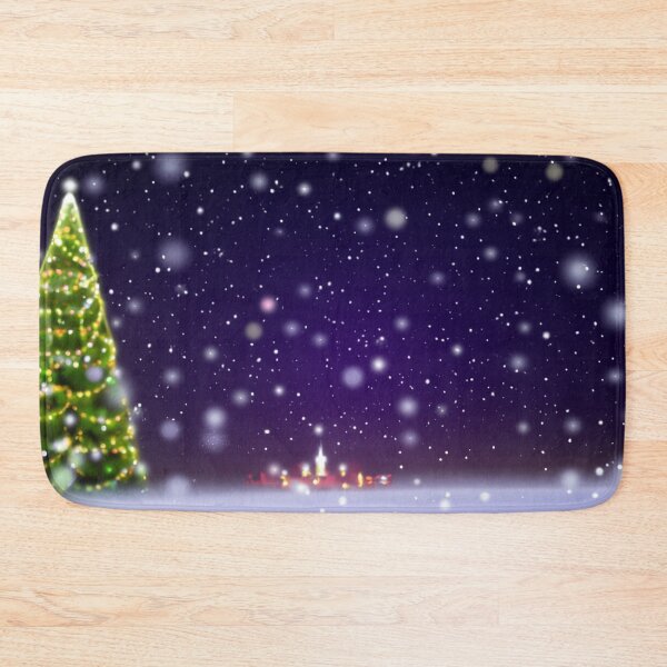 Item preview, Christmas background with snow designed and sold by Photopat.
