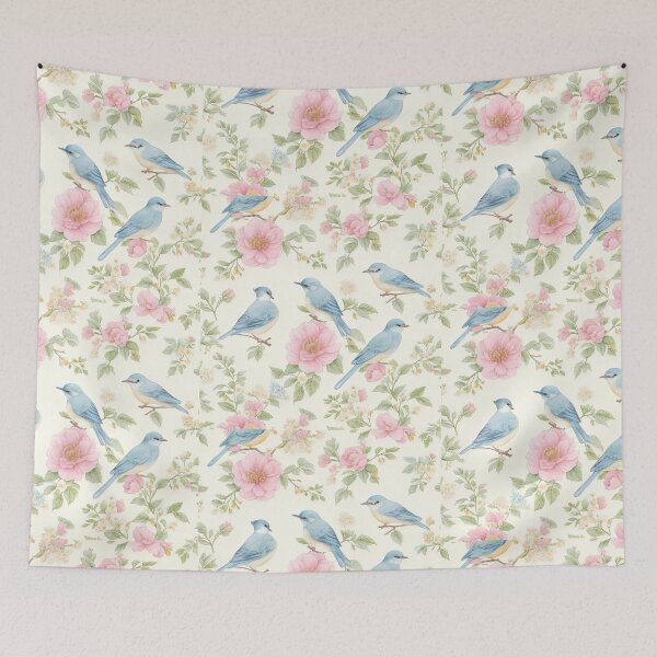 Item preview, birds and flowers, Eyes to the Sky: Birds inspire us to look upward, connecting with the vastness of nature designed and sold by Sober-dogs.