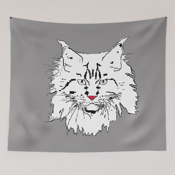 Item preview, pet cat Maine Coon kitty designed and sold by 4rpixs.