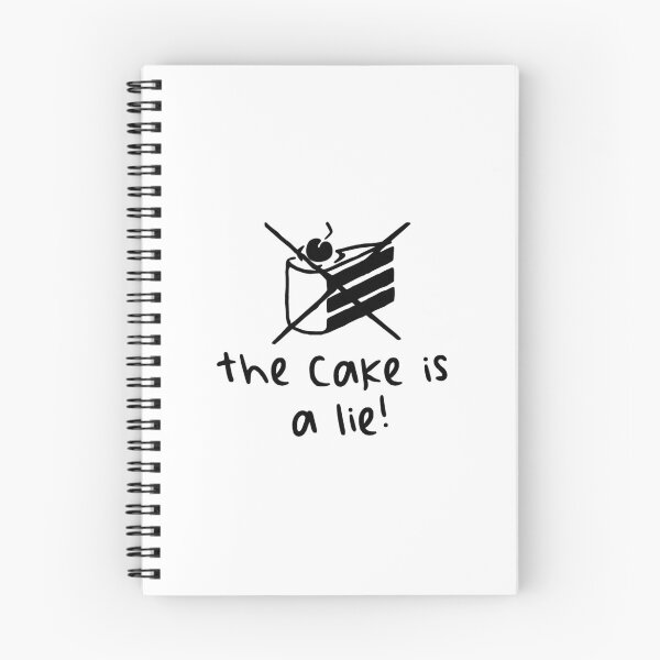 Item preview, The Cake Is A Lie - Black Coffee 	 	 designed and sold by hthjenobn73.