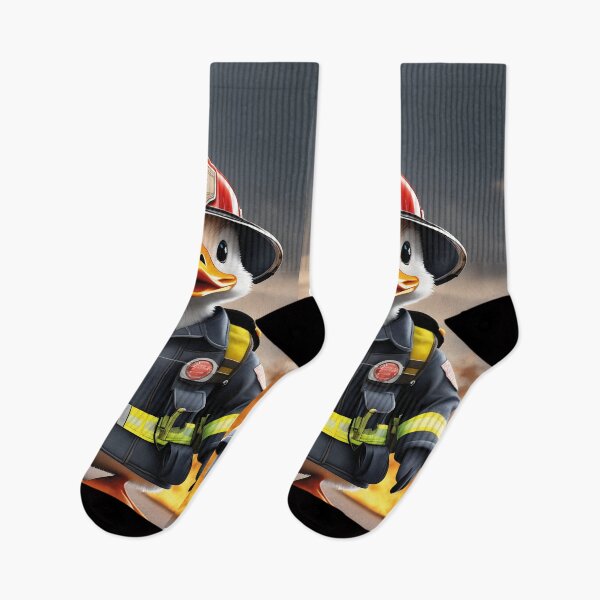 Item preview, funny duck at the fire department designed and sold by Mauswohn.