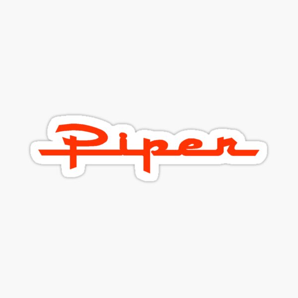 Piper Classic Logo Sticker
