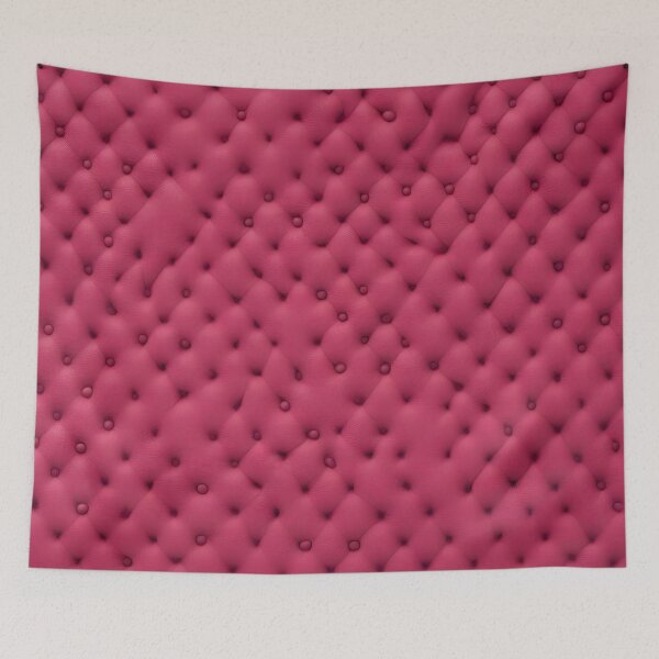Item preview, Detail of quilted pink leather,  designed and sold by Rostislav Bouda.
