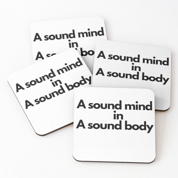 Item preview, A sound mind in A sound body 3 designed and sold by Sujinthaiart.