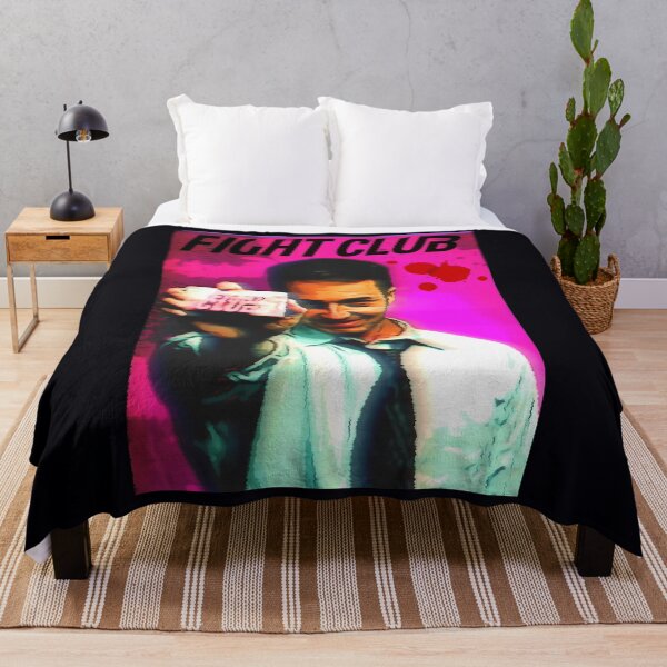 Item preview, FIGHT CLUB STATIC CUSTOM PRINT EDWARD NORTON BRAD PITT MOVIE FAN 90S   	 designed and sold by yxlndzmxrah44.