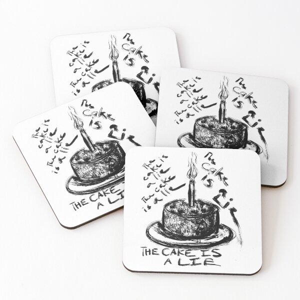 Item preview, The Cake is a Lie Magnet 	 designed and sold by hthjenobn73.
