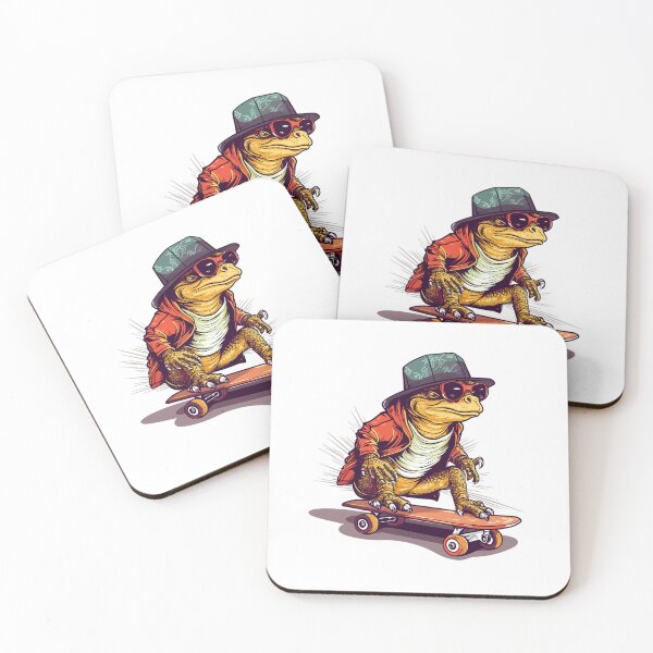 Item preview, Lizard on his skateboard designed and sold by the99thstudio.
