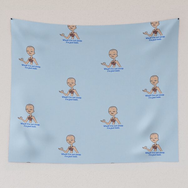 Item preview, Bald heather (blue) designed and sold by sienna-l.