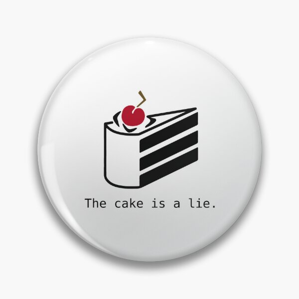 Item preview, The cake is a lie. Coffee 	 	 designed and sold by hthjenobn73.