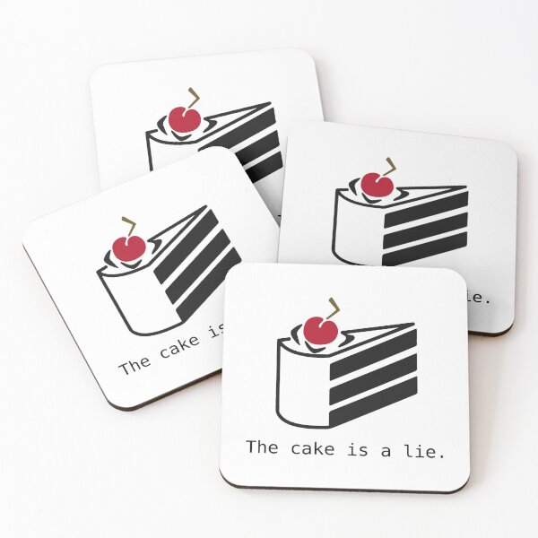 Item preview, The cake is a lie. Coffee 	 	 designed and sold by hthjenobn73.