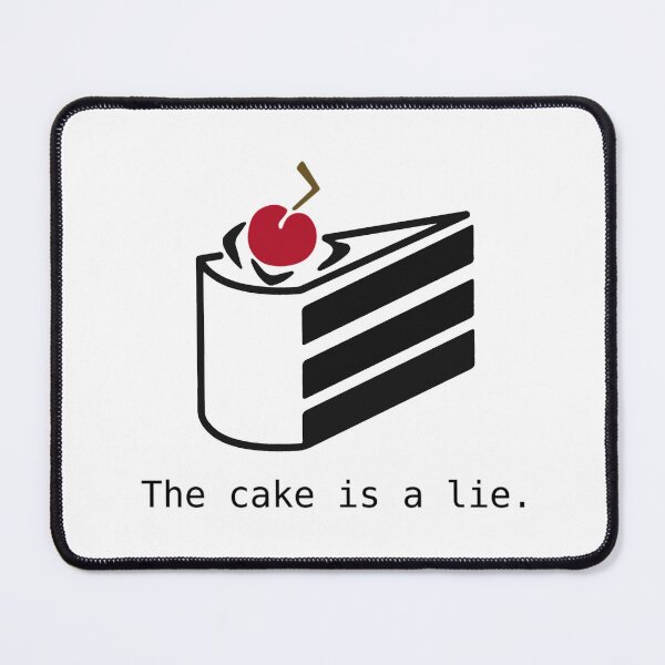 Item preview, The cake is a lie. Coffee designed and sold by hthjenobn73.