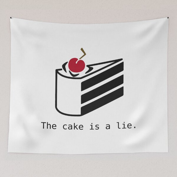 Item preview, The cake is a lie. Coffee 	 	 designed and sold by hthjenobn73.
