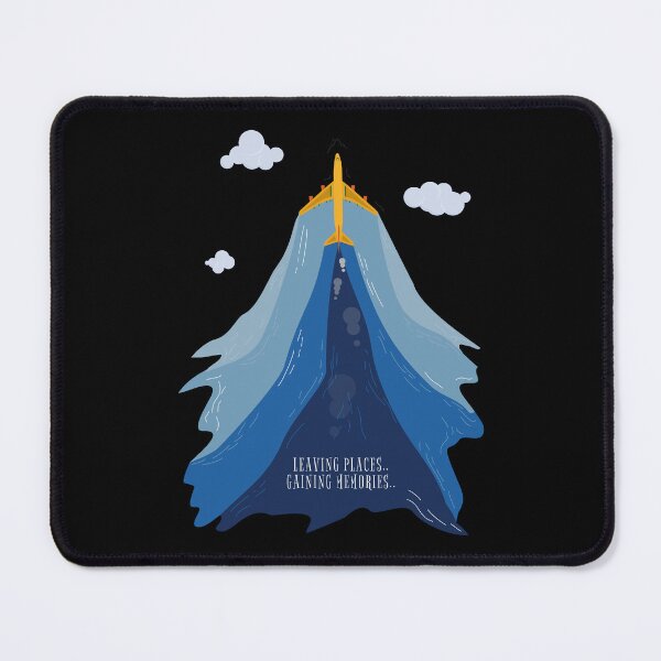 Item preview, Leaving places, Gaining memories: Travel Vibes designed and sold by ShubhankarK.