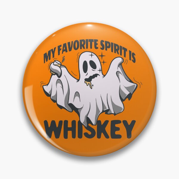 Artikelvorschau, My Favorite Spirit Is Whiskey Funny Halloween Whisky Ghost Gear entworfen und verkauft von DynamicDesign.