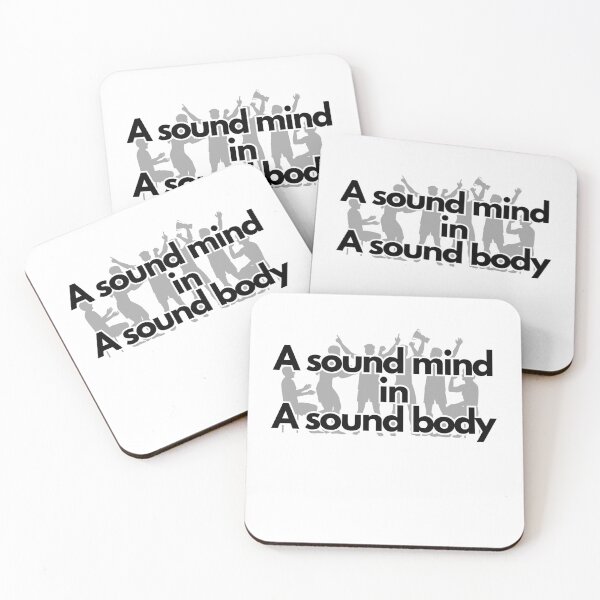 Item preview, A sound mind in A sound body 4 designed and sold by Sujinthaiart.