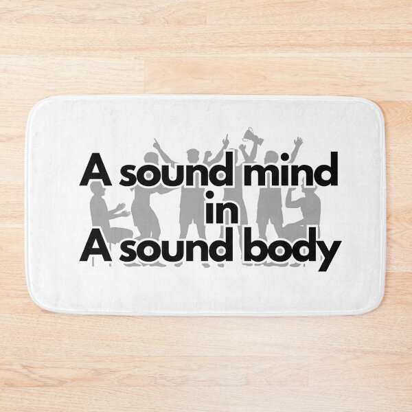 Item preview, A sound mind in A sound body 4 designed and sold by Sujinthaiart.