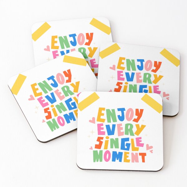Item preview, Motivational enjoy every single moment designed and sold by TakedaDesign.