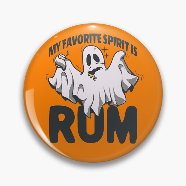 Artikelvorschau, My Favorite Spirit Is Rum Funny Halloween Rum Ghost Gear entworfen und verkauft von DynamicDesign.