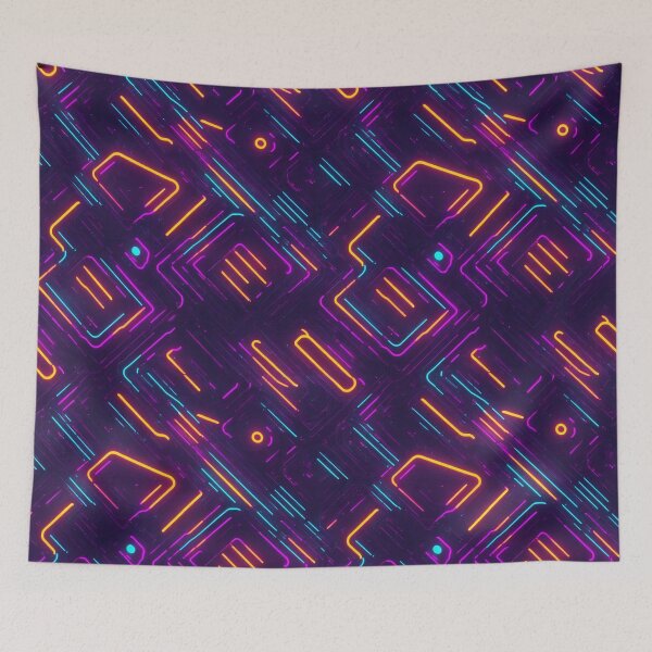 Item preview, Neon color pattern designed and sold by CoolPixels.