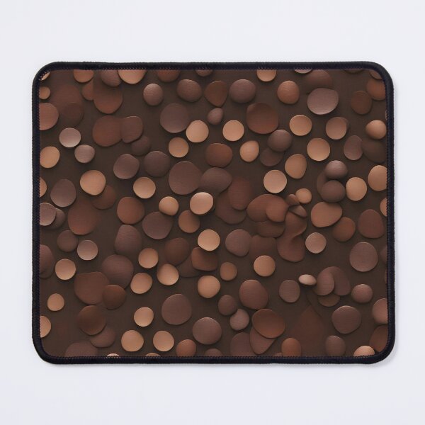 Item preview, Chocolate brown stones on a brown background designed and sold by Rostislav Bouda.