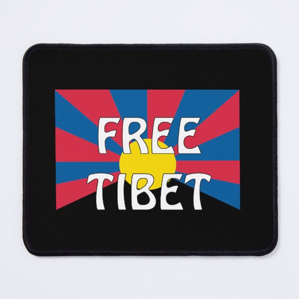Item preview, Free Tibet flag designed and sold by freaks13.