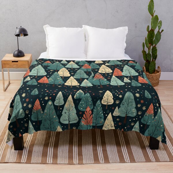 Item preview, Christmas tree background seamless pattern designed and sold by BabydellArt.