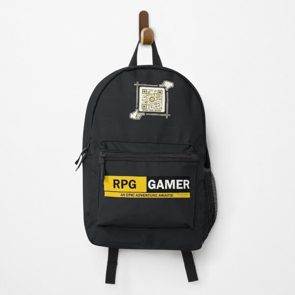 Item preview, RPG Gamer - An Epic Adventure Awaits! Gaming Logo V1 (Yellow/Black) designed and sold by Visual Resolutions.