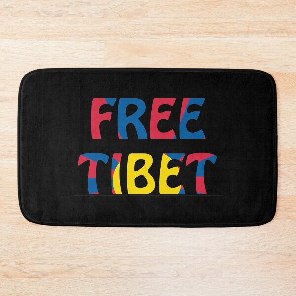 Artikelvorschau, Free Tibet Flagge Schrift entworfen und verkauft von freaks13.