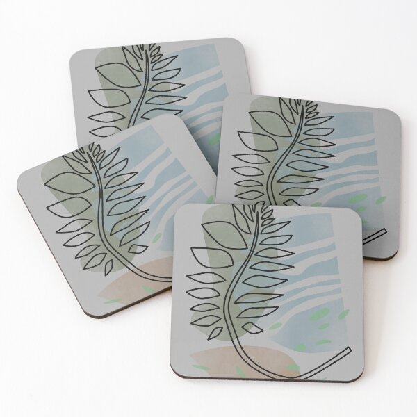 Item preview, foliage, Modern geometric shapes composition designed and sold by neurostructure.
