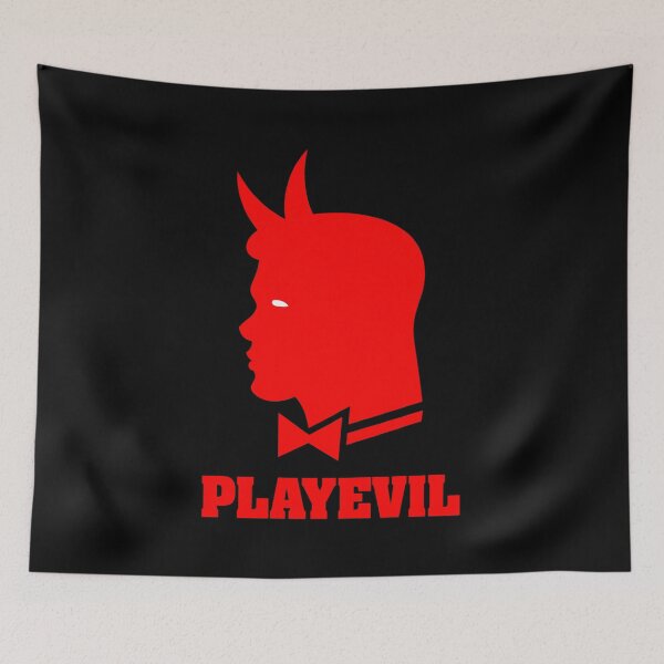 Item preview, Play evil | Red Logo Design designed and sold by ProdbyNiECO.