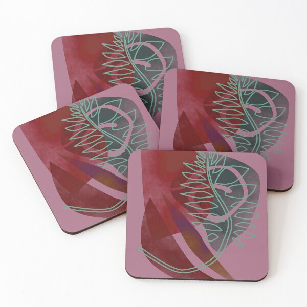 Item preview, Modern geometric shapes composition, foliage,  designed and sold by neurostructure.