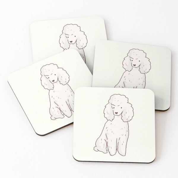 Item preview, poodle illustration  designed and sold by Mayarart.