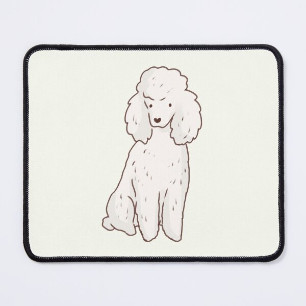 Item preview, poodle illustration designed and sold by Mayarart.