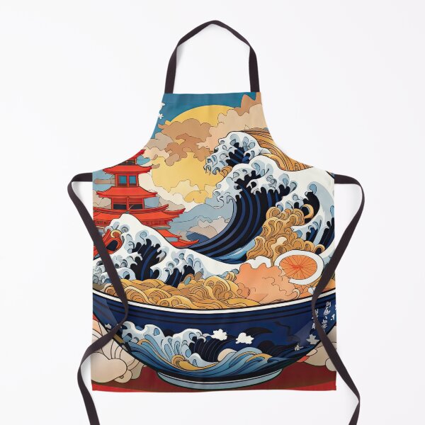 Item preview, The Great Wave Ramen designed and sold by Puristock.