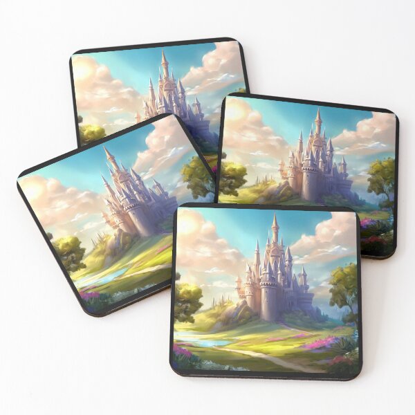 Item preview, Fantasy Castle Happy Landscape 2 designed and sold by CrankyOldDude.