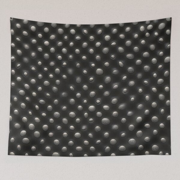 Item preview, Light silver 3D stones on a black background designed and sold by Rostislav Bouda.