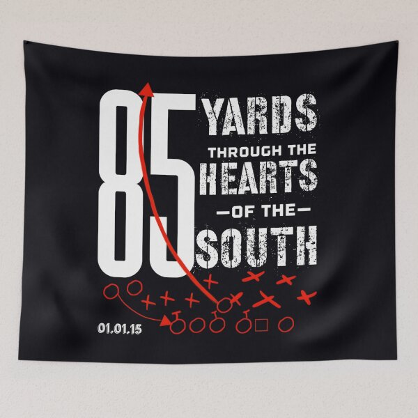Item preview, 85 Yards Through the Heart of the South Football Run	 designed and sold by bhgfzzboi57.