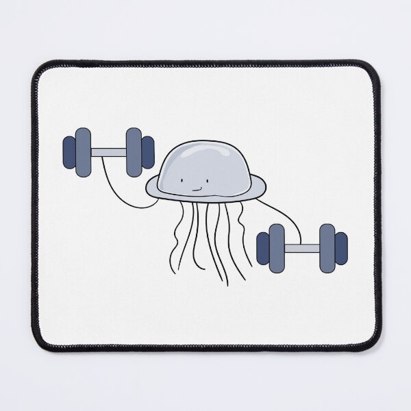 Item preview, jellyfish and dumbbells designed and sold by normal-design.