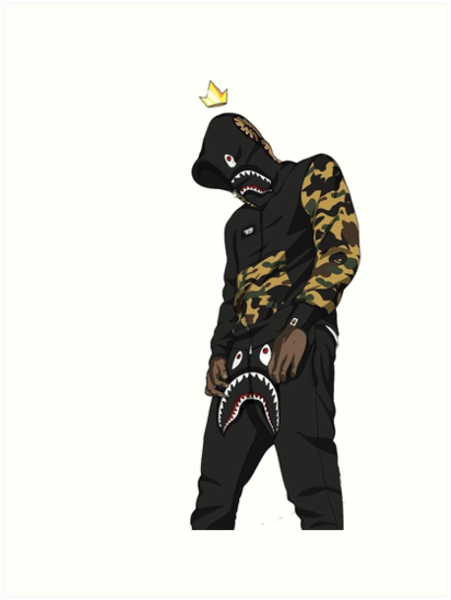  Hypebeast  Art Print by J3RR3 Redbubble