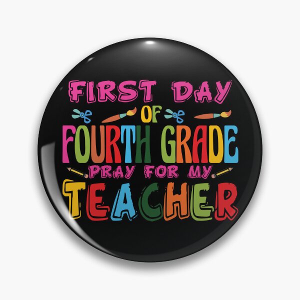 Item preview, First Day Of Fourth Grade Pray For My Teacher Back To School Gear designed and sold by DynamicDesign.