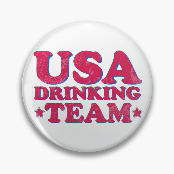 Item preview, USA Drinking Team Funny America USA Drinking Team Gear designed and sold by DynamicDesign.