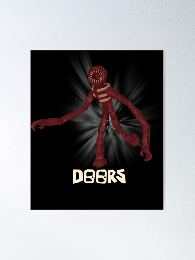 Christmas gift. Roblox, Doors, Videogame, Monsters | Sticker