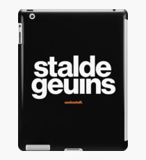 16229-04-BDK – Stable Genius – Obvious (White) iPad Case/Skin