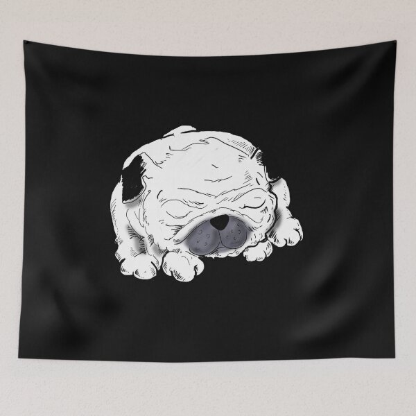 Item preview, Sleeping pug dog  designed and sold by SilentlyRob668.