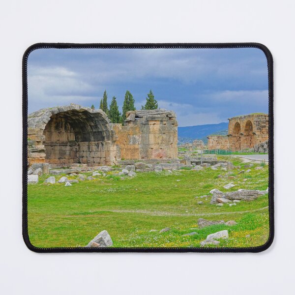 Item preview, The ruins of the ancient city of Hierapolis, Pamukkale designed and sold by rosedd.