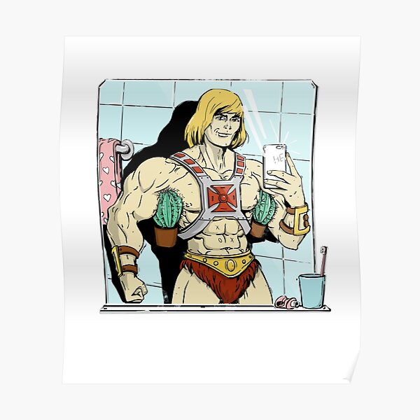 He-man selfie Poster